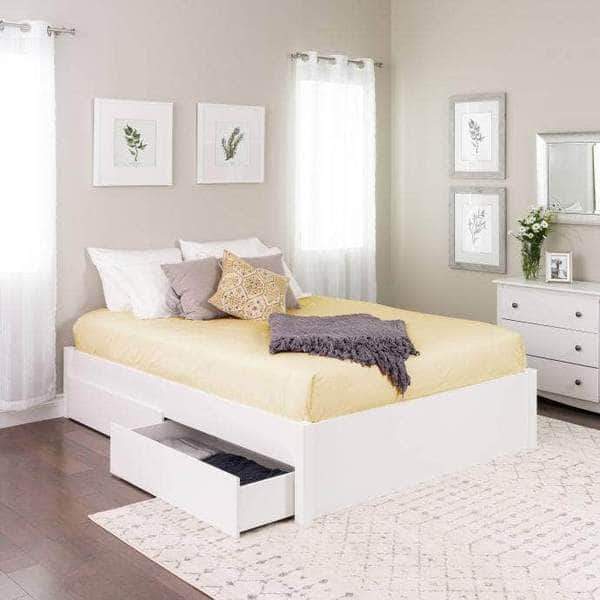 Select 4-Post Platform Bed with 4 Drawers - Multiple Options Available-Wholesale Furniture Brokers