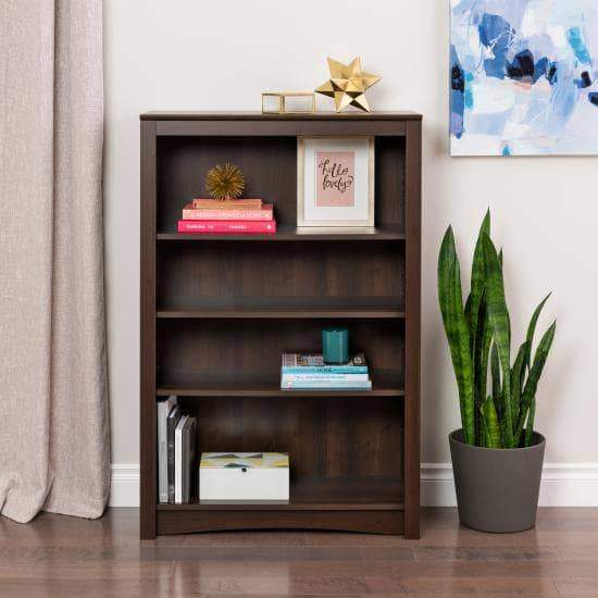 Four Shelf Bookcase - Multiple Options Available-Wholesale Furniture Brokers
