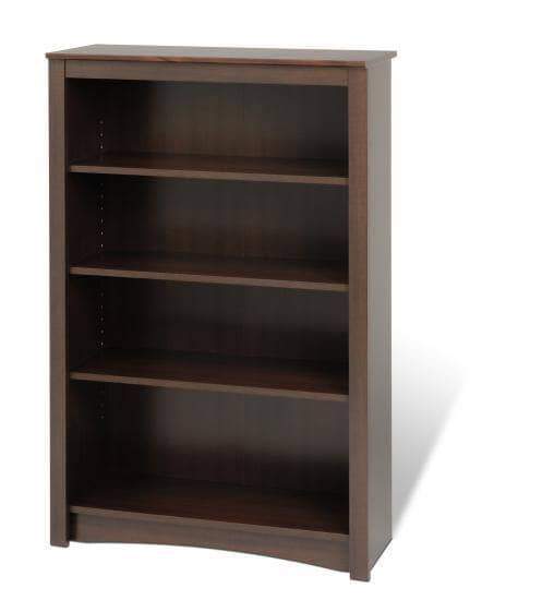 Four Shelf Bookcase - Multiple Options Available-Wholesale Furniture Brokers