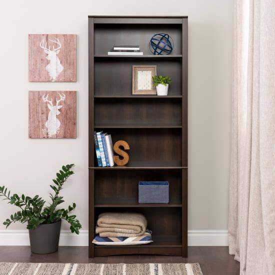 6 Shelf Bookcase - Multiple Options Available-Wholesale Furniture Brokers