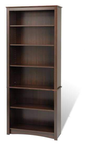 6 Shelf Bookcase - Multiple Options Available-Wholesale Furniture Brokers