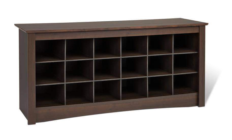 18 Shoe Cubbie Bench - Multiple Options Available-Wholesale Furniture Brokers