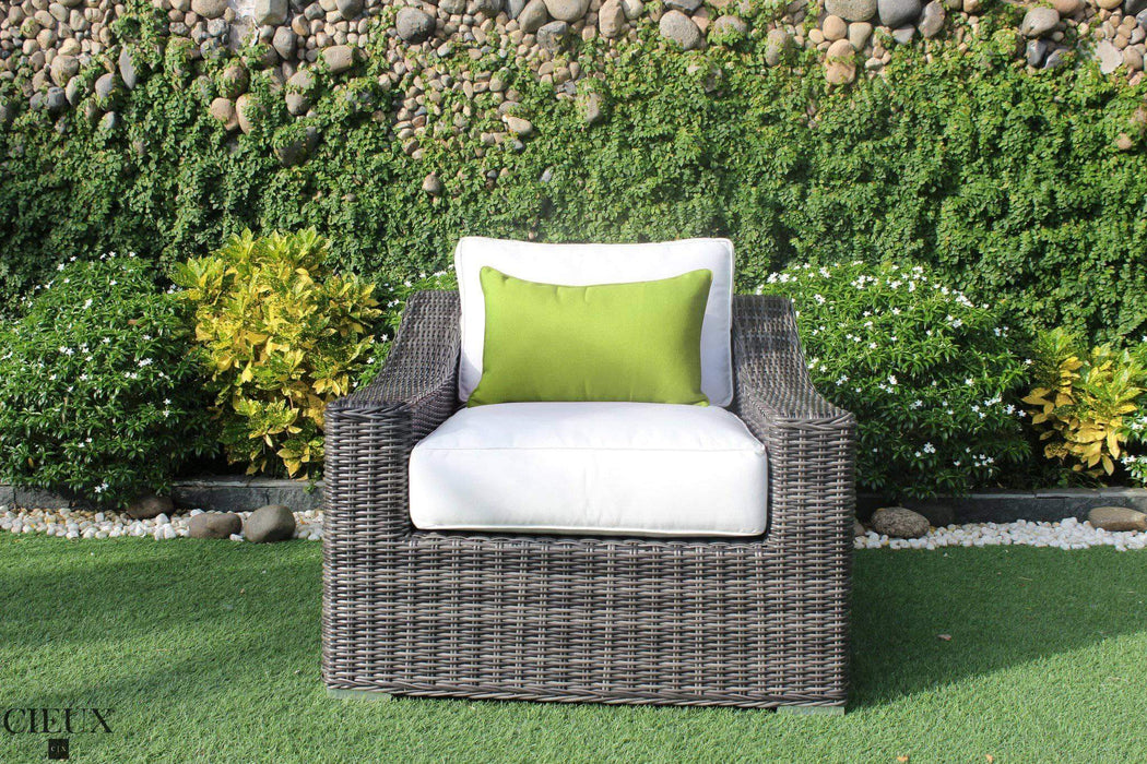 Marseille Natural Canvas Club Chair-Wholesale Furniture Brokers