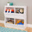 Fremont Stacked Four Bin Storage Cubby - Multiple Options Available-Wholesale Furniture Brokers