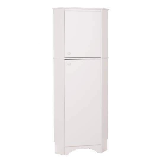 Elite Tall Two Door Corner Storage Cabinet - Multiple Options Available-Wholesale Furniture Brokers