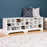 24 pair Shoe Storage Cubby Bench - Multiple Options Available-Wholesale Furniture Brokers