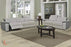 Aura Top Grain Light Gray Leather Power Reclining 2 Piece Sofa Set-Wholesale Furniture Brokers