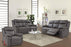 Volo Espresso Leather Reclining Sofa, Loveseat with Console, and Chair Set-Wholesale Furniture Brokers