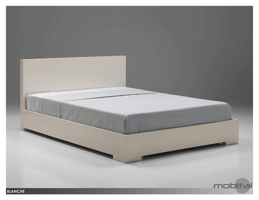 Mobital Bed Queen / White Blanche Platform Bed - Available in 2 Colors