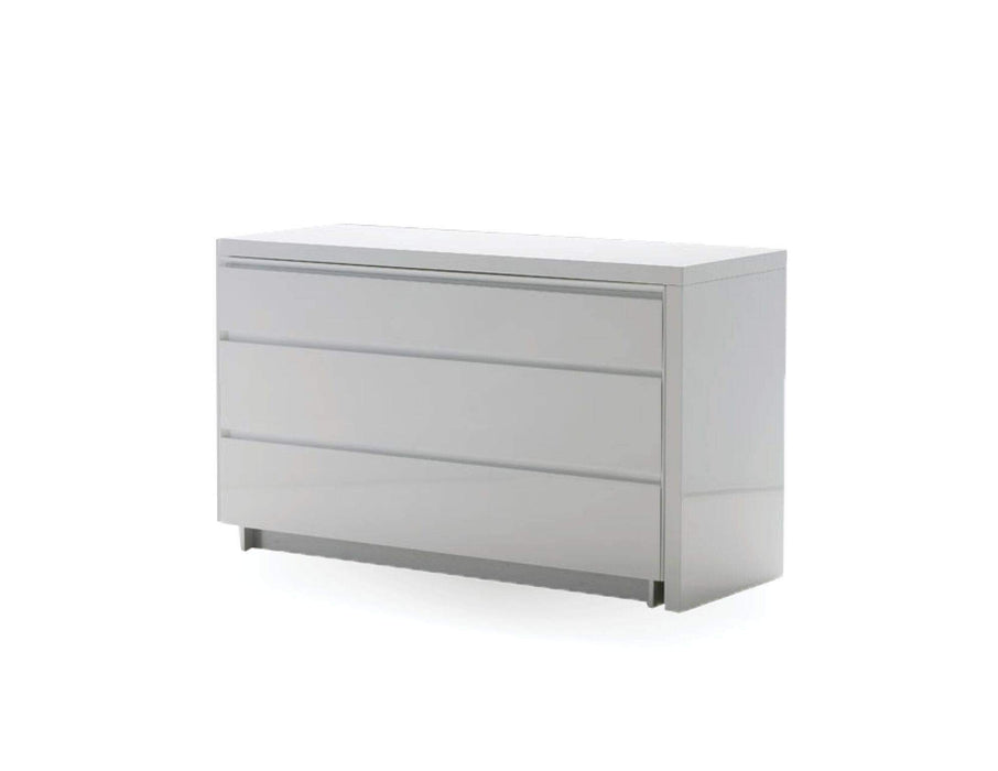 Mobital Dresser White Savvy Double Dresser High Gloss Light Gray - Available in 2 Colors
