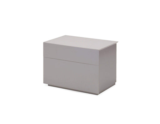 Mobital Nightstand Stone Vex 2 Drawer Night Table Matte Stone - Available in 2 Colors