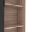 Modubox Bookcase Aquarius Storage Unit with 8 Cubbies in Rustic Brown & Graphite