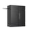 Modubox HangUps Home Storage Collection Black HangUps 24 inch Upper Storage Cabinet - Available in 3 Colors