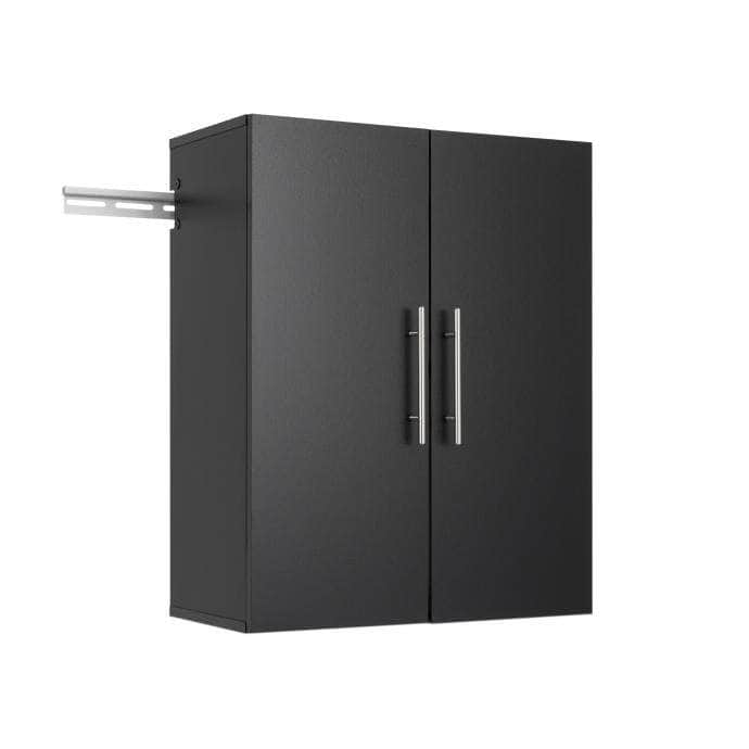 Modubox HangUps Home Storage Collection Black HangUps 24 inch Upper Storage Cabinet - Available in 3 Colors