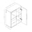 Modubox HangUps Home Storage Collection HangUps 24 inch Upper Storage Cabinet - Available in 3 Colors