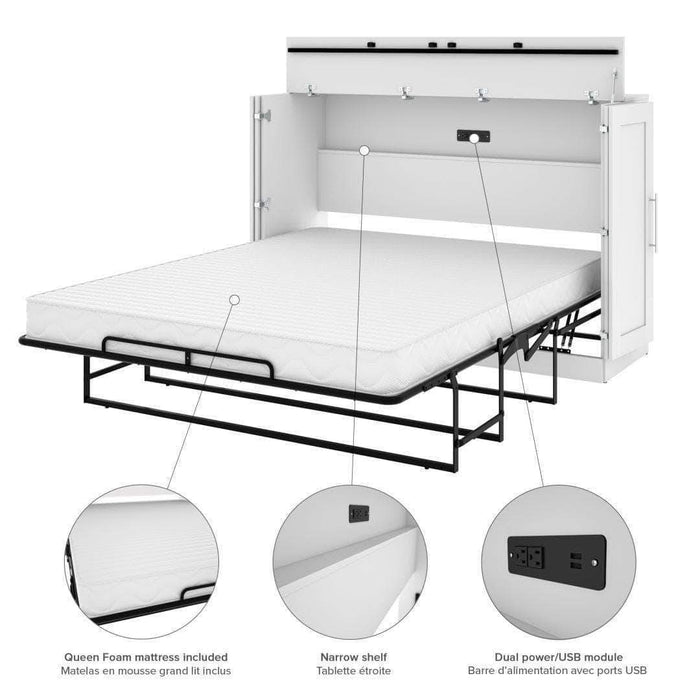 Modubox Murphy Cabinet Bed Pur Murphy Cabinet Bed - Available in 3 Colors