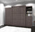 Modubox Murphy Wall Bed Pur Queen Murphy Wall Bed and 2 Multifunctional Storage Units with Drawers (126W) - Available in 2 Colors