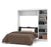 Modubox Murphy Wall Bed White Pur Full Murphy Full Bed with Storage Unit (84W) - Available in 3 Colors