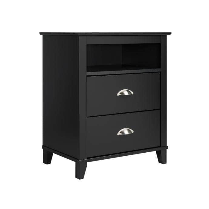 Modubox Nightstand Yaletown 2-Drawer Tall Nightstand - Multiple Options Available