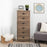 Modubox Sonoma Bedroom Drifted Gray Sonoma Tall 6 Drawer Chest - Multiple Options Available