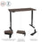 Bestar Standing Desk Universel Height Adjusting 30" x 60"  Standing Desk - Available in 7 Colors