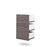 Modubox Storage Drawers Bark Gray Nebula 3 Drawer Set for 25" Storage Unit - Available in 3 Colors