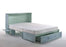 Night and Day Murphy Cabinet Bed Skye Poppy Cabinet Murphy Bed with Queen Gel Memory Foam Mattress - Available in 4 Colours