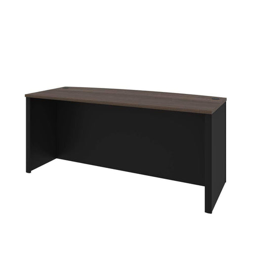Bestar Antigua & Black Connexion Desk Shell - Available in 3 Colors