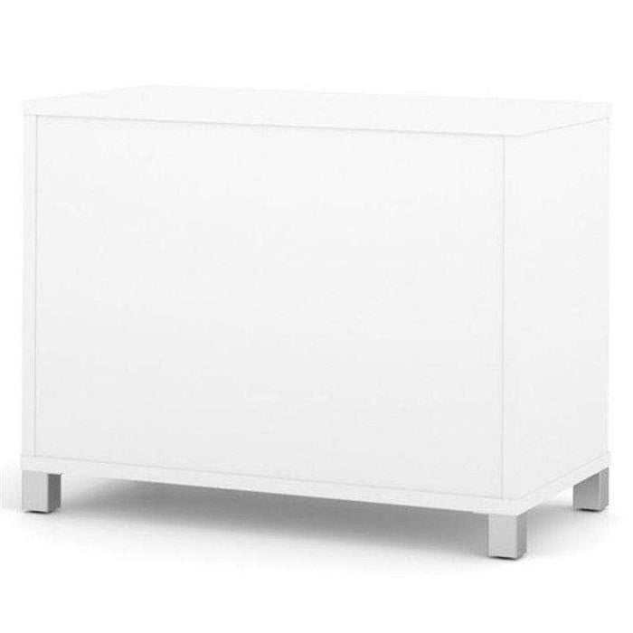 Bestar Bestar Pro-Linea 2 Door Storage Cabinet in White