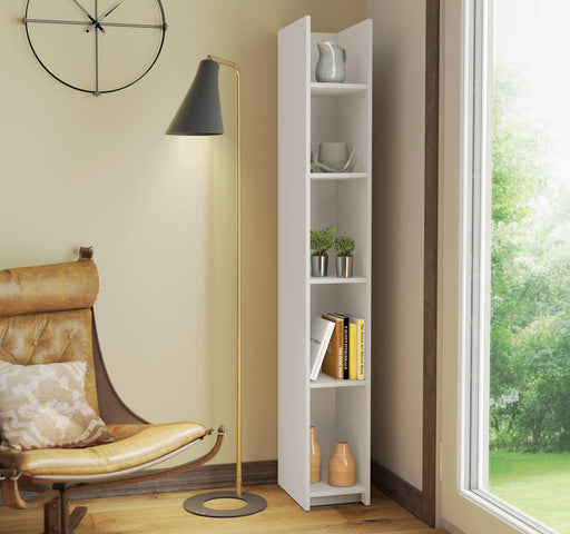 Bestar Bookcase Small Space 10“ Narrow shelving unit - Available in 2 Colors