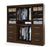 Bestar Closet Organizer Chocolate Pur 86“ Closet Organizer - Available in 3 Colors