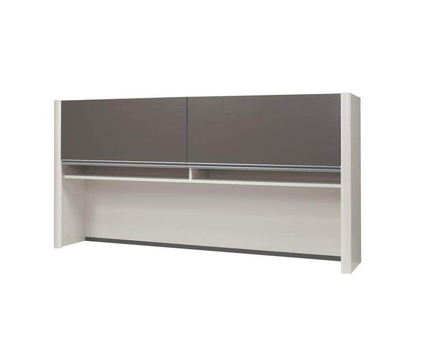 Bestar Connexion Hutch for Narrow Desk Shell - Available in 3 Colors