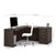 Bestar Desks Embassy 66W L-Shaped Desk With Pedestal - Available in 2 Colors