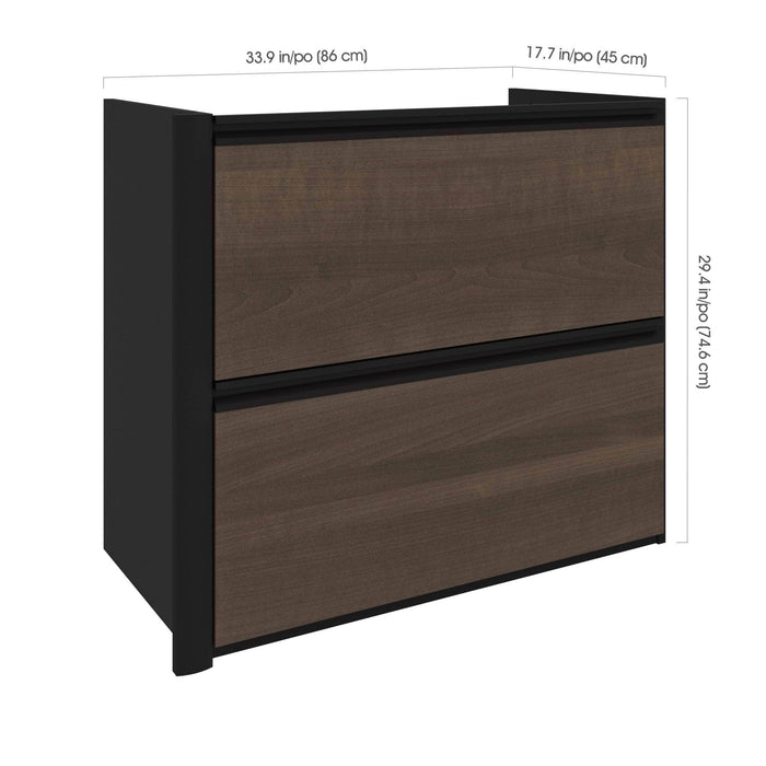 Bestar File Cabinet Connexion Add-On Lateral File Cabinet - Available in 3 Colors