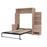 Bestar Full Murphy Bed Cielo Full Murphy Bed with Storage (98W) - Available in 2 Colors