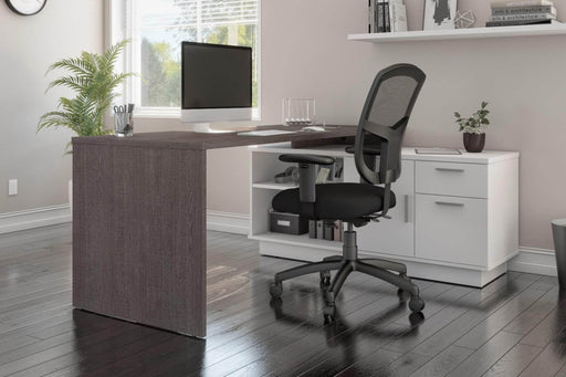 Bestar L-Desk Equinox L-Shaped Desk - Available in 2 Colors
