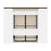 Bestar Murphy Beds Orion 98W Full Murphy Bed And 2 Storage Cabinets With Pull-Out Shelves - Available in 2 Colors