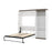 Bestar Murphy Beds White & Walnut Gray Orion Full Murphy Bed With Shelving Unit - Available in 2 Colors