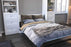 Bestar Murphy Wall Bed Versatile 115" Queen Size Wall Bed with 2 Storage Units - Available in 2 Colors