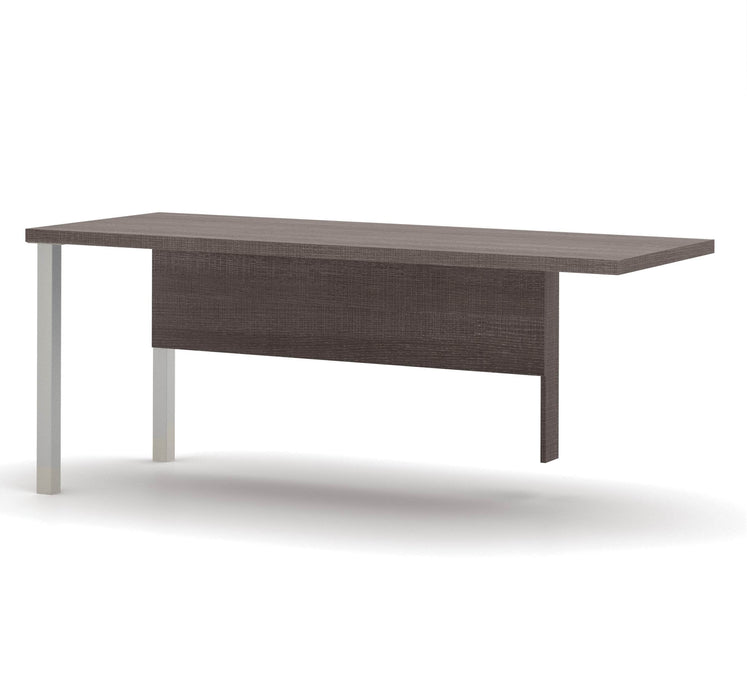 Bestar Office Accessories Bark Gray Pro-Linea Return Table - Available in 2 Colors
