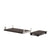 Bestar Office Accessories Dark Chocolate Embassy Keyboard Tray and CPU Stand - Available in 2 Colors