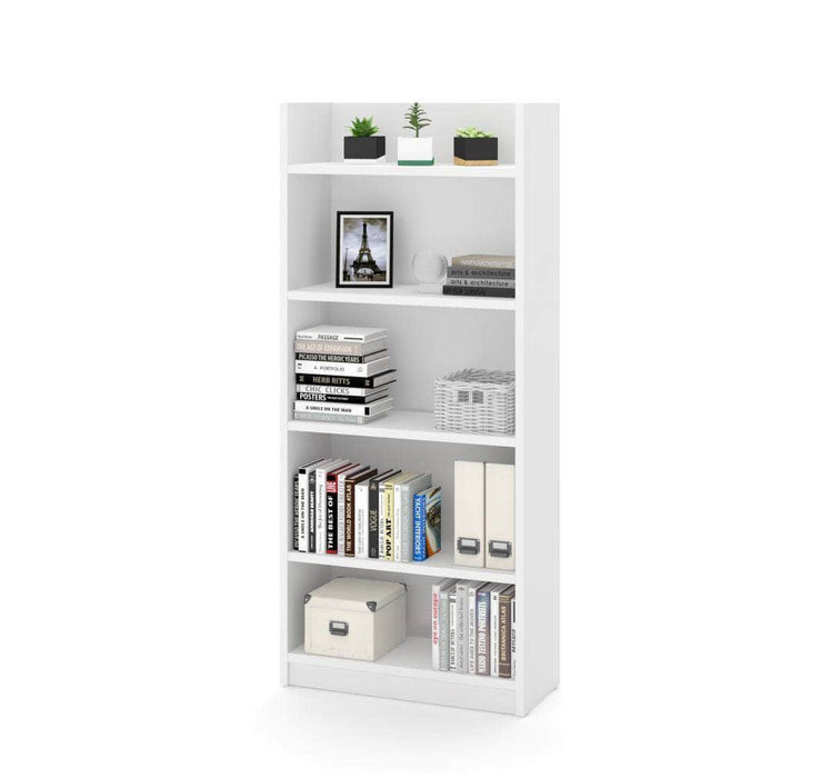 Pro-Linea Standard 5 Shelf Bookcase - Available in 2 Colors