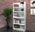Pro-Linea Standard 5 Shelf Bookcase in White
