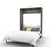 Bestar Queen Murphy Bed Cielo Queen Murphy Bed with Storage (104W) - Available in 2 Colors