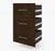 Bestar Shelves Drawers and Doors Chocolate Pur 3 Drawer Set for Pur 25W Storage Unit - Available in 3 Colors