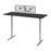 Bestar Standing Desk Deep Gray Upstand 30” x 72” Standing Desk with Dual Monitor Arm - Available in 4 Colors