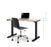 Bestar Standing Desk Universel 24“ x 48“ Standing Desk - Available in 10 Colors