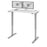 Bestar Standing Desk White Upstand 24” x 48” Standing Desk with Dual Monitor Arm - Available in 4 Colors