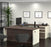 Bestar U-Desk Prestige + U-Shaped Executive Desk with Pedestal - Available in 3 Colors