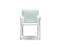 Pending - Mobital Arm Chair White Fleur Arm Chair Full Leather Wrap - Available in 4 Colors